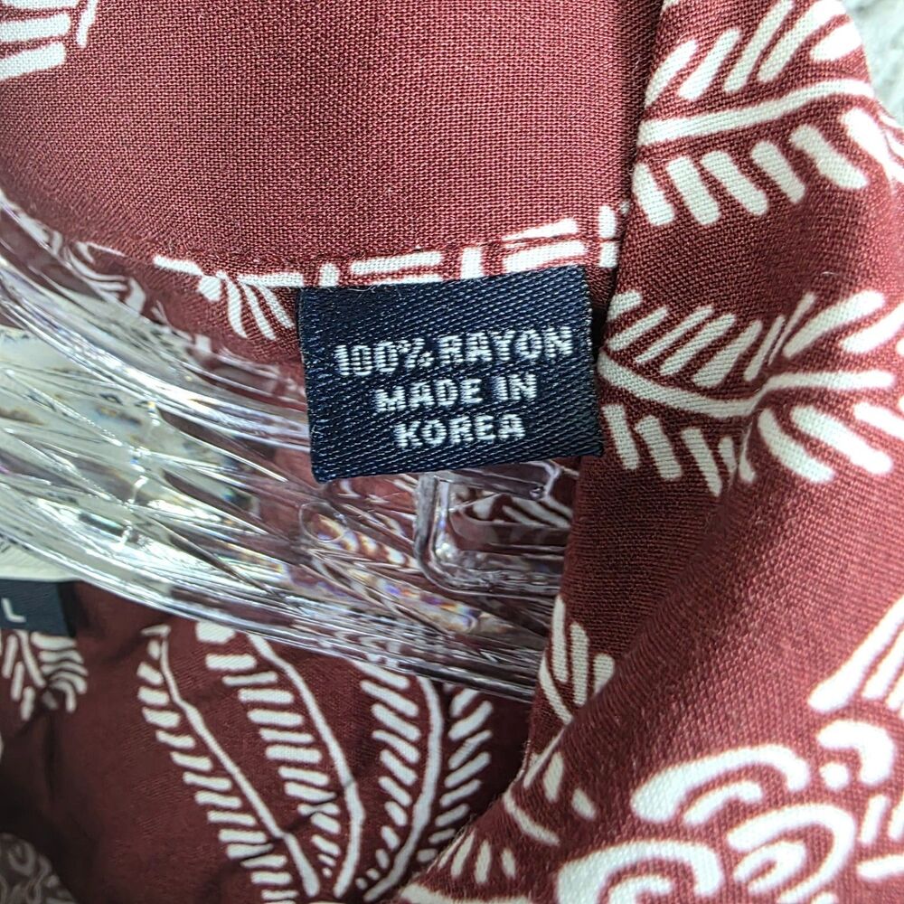 Reyn Spooner Men's Loulu Rayon Camp Shirt Size 2XL - Picture 4 of 9